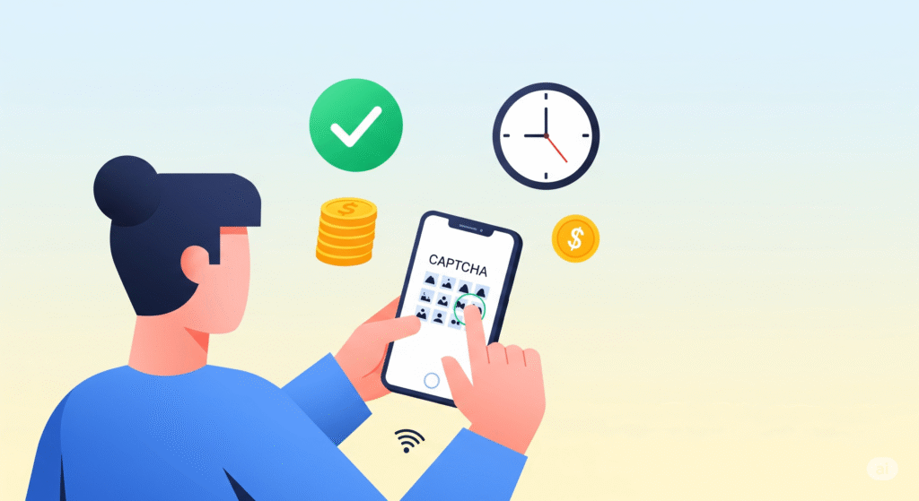 Captcha Typing Job for Mobile Without Investment