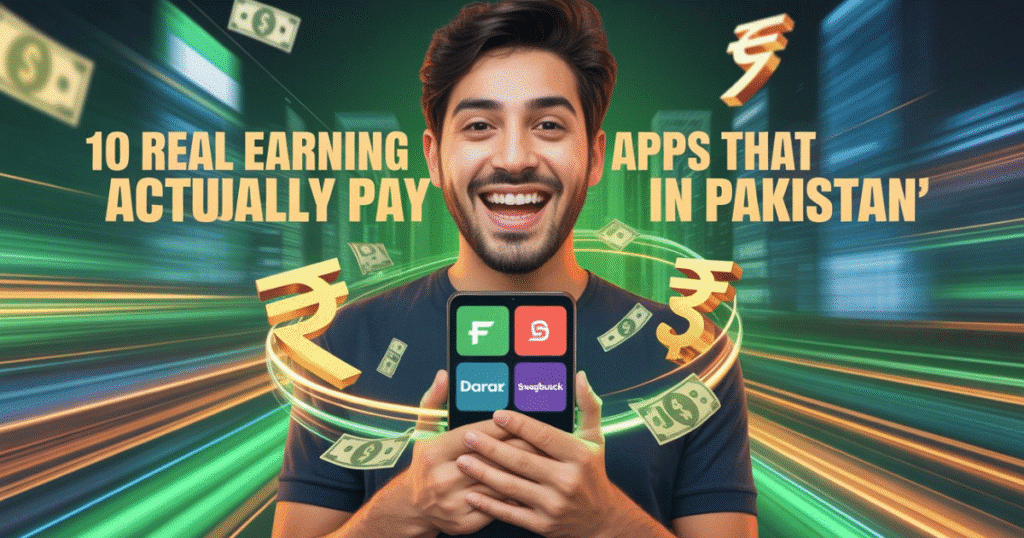 10 Real Earning Apps That Actually Pay in Pakistan